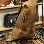 Túi da đeo chéo ngực nam Lano thời trang độc đáo TDL43