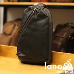 Túi da đeo trước ngực Lano thời trang phong cách mới 2018 TDL45