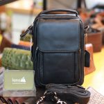 Túi da nam Lano đeo chéo mini loại nhỏ KT75
