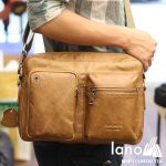 Túi đeo chéo nam công sở Lano thời trang đẳng cấp Contact16 - đeo vai