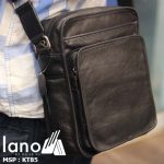 Túi đeo chéo nam Lano da bò sáp mới nhất 2018 KT85