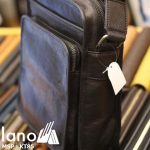 Túi đeo chéo nam Lano da bò sáp mới nhất 2018 KT85 - cạnh bên