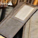 Ví cầm tay nam da bò thời trang Lano nam tính VCTN031 bên trong