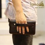 Ví cầm tay nam da bò thời trang Lano nam tính VCTN031 cầm tay