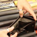 Ví da nam Lano nhỏ gọn da bò thật thời trang cao cấp VDN027 bên trong