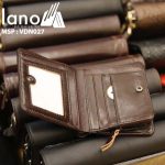 Ví da nam Lano nhỏ gọn da bò thật thời trang cao cấp VDN027 bên trong