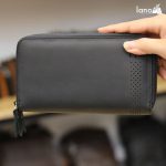 Ví cầm tay nam Lano khóa kéo lịch lãm nam tính VCTN027