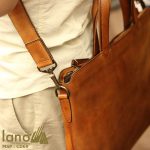 Cặp da nam cao cấp Lano đựng Macbook thời trang phong cách CD69 - đeo chéo