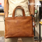 Cặp da nam cao cấp Lano đựng Macbook thời trang phong cách CD69 - đeo chéo