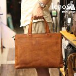 Cặp da nam cao cấp Lano đựng Macbook thời trang phong cách CD69 - xách tay