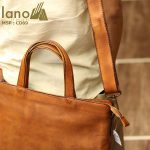 Cặp da nam cao cấp Lano đựng Macbook thời trang phong cách CD69