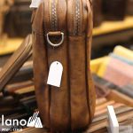 Cặp da nam công sở Lano thời trang sang trọng CD68 - cạnh bên