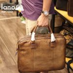 Cặp da nam công sở Lano thời trang sang trọng CD68 - xách tay