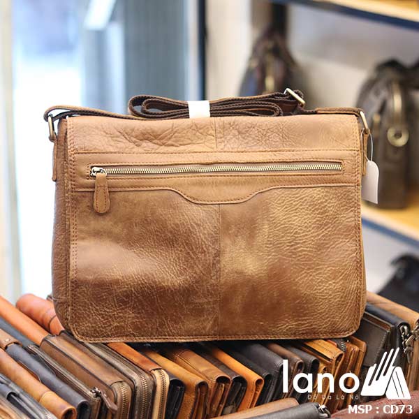 Cặp da nam Lano thời trang bụi bặm CD73