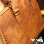Cặp xách da nam cao cấp Lano đựng Macbook đẹp độc lạ CD72