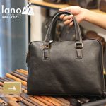 Cặp xách da nam cao cấp Lano đựng Macbook đẹp độc lạ CD72