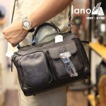 Túi da đeo chéo Lano gọn nhẹ tiện lợi KT89 - đeo vai