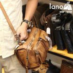 Túi da đeo chéo Lano gọn nhẹ tiện lợi KT89 - đeo chéo