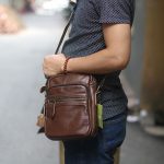 Túi da nam đeo chéo giá rẻ Lano sang trọng thời trang KT106