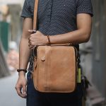 Túi đeo chéo nam da bò thật Lano thời trang cao cấp KT102