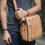 Túi đeo chéo nam da bò thật Lano thời trang cao cấp KT102