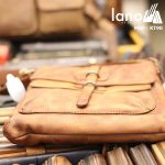 Túi đeo chéo nam Lano da bò thật trẻ trung tiện lợi KT90 - cạnh đáy