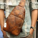 Túi đeo ngực nam Lano thời trang cao cấp TDL50 - đeo trước ngực