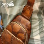 Túi đeo ngực nam Lano thời trang cao cấp TDL50