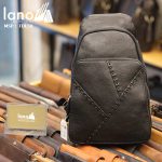 Túi đeo ngực nam Lano thời trang cao cấp TDL50 đen