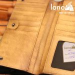 Ví cầm tay da bò thật mạnh mẽ cho nam giới VCTN042 - bên trong