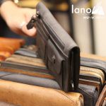 Ví cầm tay da bò thật mạnh mẽ cho nam giới VCTN042