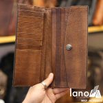 Ví cầm tay Lano nam tính thời trang tiện lợi đẹp độc lạ VCTN044 - bên trong
