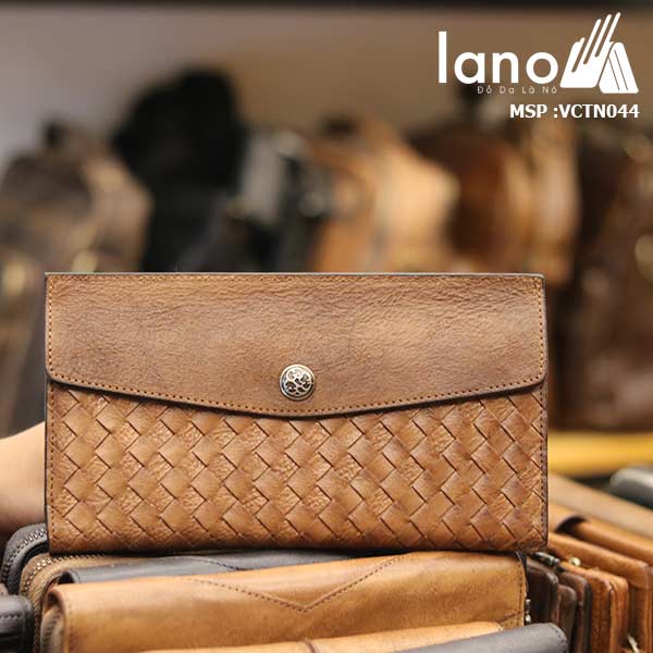 Ví cầm tay Lano nam tính thời trang tiện lợi đẹp độc lạ VCTN044