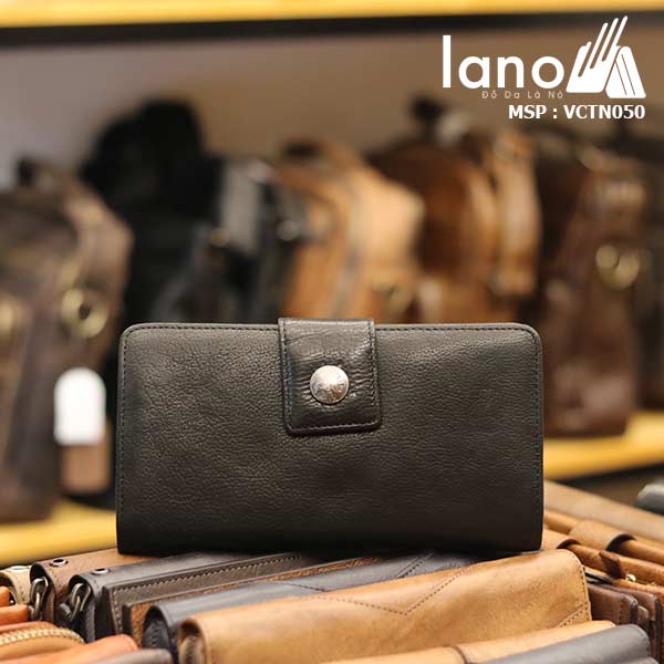 Ví cầm tay nam da bò Lano cao cấp thời trang mới nhất VCTN050