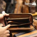 Ví cầm tay nam da bò Lano gọn nhẹ tiện lợi VCTN047 - bên trong