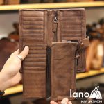 Ví cầm tay nam Lano da bò cao cấp mẫu mới 2018 VCTN036 - bên trong