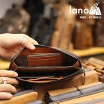 Ví cầm tay nam Lano thời trang mới nhỏ gọn tiện lợi VCTN052 - bên trong