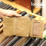 Ví da nam công sở Lano gọn nhẹ tiện lợi VDN031 - bên trong