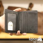Ví da nam Lano loại đứng thời trang độc lạ Hautton VDN030 - bên trong