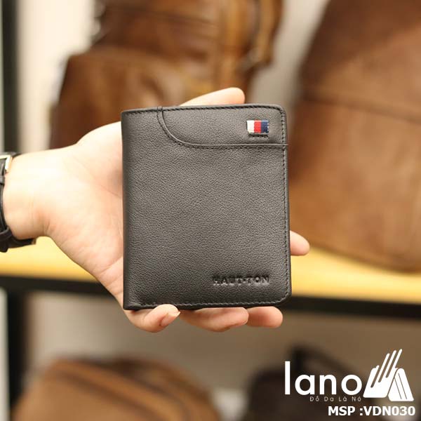 Ví da nam Lano loại đứng thời trang độc lạ Hautton VDN030