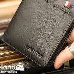 Ví da nam Lano loại đứng thời trang độc lạ Hautton VDN030 - nghiêng