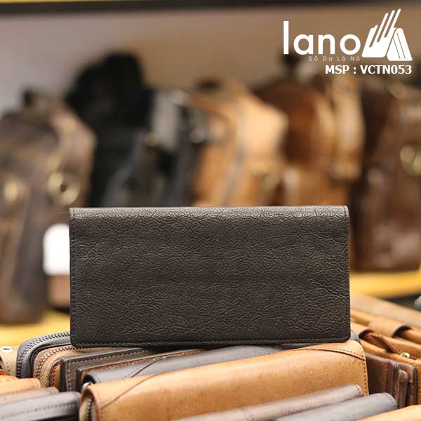 Ví dài cầm tay nam da bò Lano giá rẻ thời trang cao cấp VCTN053
