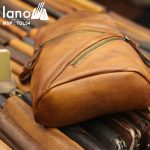 Túi da nam đeo ngực thời trang da bò đẳng cấp phái mạnh TDL54 - đáy túi
