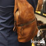 Túi da nam đeo ngực thời trang da bò đẳng cấp phái mạnh TDL54 đeo lưng