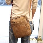 Túi đeo chéo nam da bò đẳng cấp sang trọng KT110 - đeo chéo sau lưng