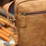 Túi đeo chéo nam da bò đẳng cấp sang trọng KT110 - mặt sau