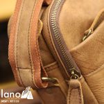 Túi đeo chéo nam da bò đẳng cấp sang trọng KT110 - khóa kéo