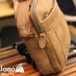 Túi đeo chéo nam da bò đẳng cấp sang trọng KT110 - nghiêng