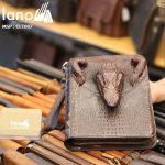 Túi Ví Bóp Cầm Tay Nam Da Cá Sấu Hàng Hiệu Giá Rẻ Siêu Đẳng Cấp CLT007