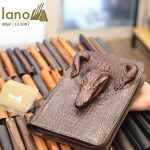 Túi Ví Bóp Cầm Tay Nam Da Cá Sấu Hàng Hiệu Giá Rẻ Siêu Đẳng Cấp CLT007
